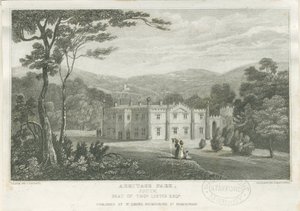 Armitage Park: gravyr, nd [c 1830] av Frederick Calvert