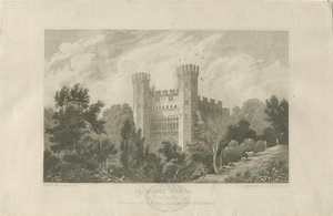 Castle Church - Stafford Castle: gravyr, nd [1830] (tryck) av Frederick Calvert