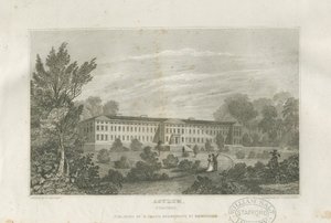 Stafford - Asylum: gravyr, nd [c 1830] av Frederick Calvert