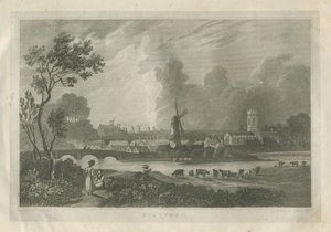 Stafford - South West View: gravyr, nd [c 1830] av Frederick Calvert