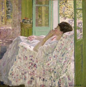Eftermiddag - Gula rummet av Frederick Carl Frieseke