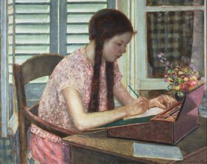 Konstnärens dotter, 1927