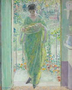 Köksdörren av Frederick Carl Frieseke
