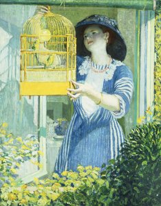Det öppna fönstret av Frederick Carl Frieseke