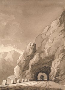 Bergsväg av Frederick Catherwood