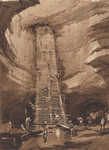Väl i Bolonchen, Yucatan av Frederick Catherwood