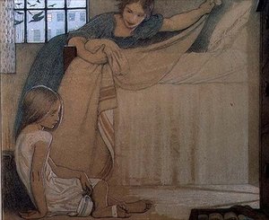 The Foundling av Frederick Cayley Robinson