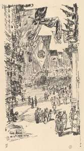 Allierades Avenue, 1918. av Frederick Childe Hassam
