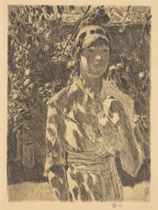 Helen Burke, 1917. av Frederick Childe Hassam