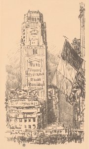 New York Bouquet, 1917. av Frederick Childe Hassam