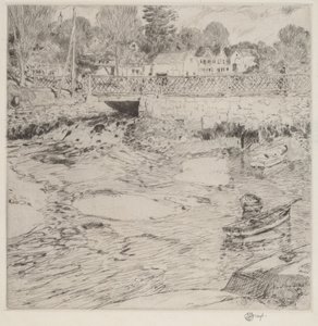 Gammal spets, 1915. av Frederick Childe Hassam
