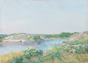 Den lilla dammen, Appledore, 1890.