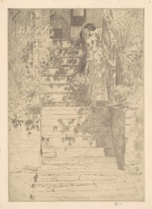 Stegen, 1915. av Frederick Childe Hassam