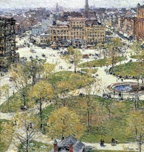 "Union Square på våren", 1896