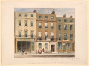 Exteriör, Frederick Crace and Son Establishment, 14 Wigmore Street, London