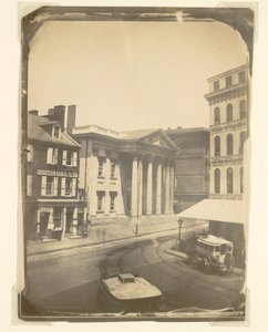 First Bank of the United States, Philadelphia, 1859. av Frederick DeBourg Richards