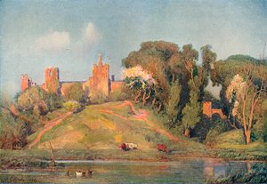 Ett gammalt fort i Suffolk, c1899