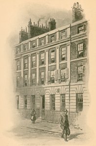 No 15 Furnival’s Inn, Holborn, London, Residence of Charles Dickens