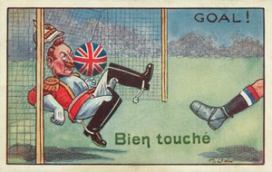 Tja Touch, mål! (färg litho) av Frederick George Lewin
