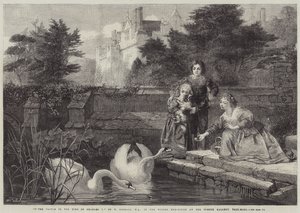 Hever Castle under Karl I:s tid av Frederick Goodall