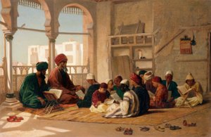 Sultan Hassans skola i Kairo av Frederick Goodall