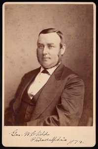 Porträtt av George William Childs 1829-1894, 1872.
