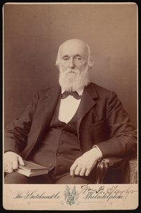 Porträtt av William Bower Taylor 1821-1895, april 1893.