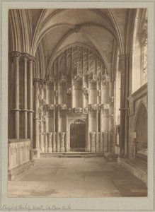 [Ely-katedralen, biskopens kapell] av Frederick H. Evans