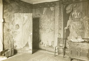 Kelmscott Manor: I rummet med gobelängvävnader