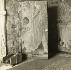 Kelmscott Manor: I rummet med gobelängvävnader av Frederick H. Evans