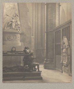 [Westminster Abbey: North Transept East Aisle, De Vere och Franklins grav] av Frederick H. Evans