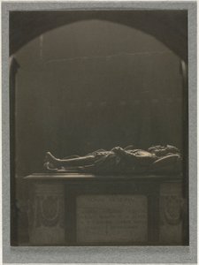 Westminster Abbey, grav av Sir Georges Villiers d. 1605, c. 1900.
