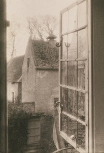 Från ett fönster på Kelmscott Manor, 1896 (platinatryck)