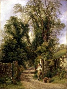 En glimt av Wharfdale, Yorkshire, 1835-1886