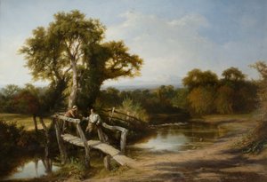 Worcestershire Scenery på hösten 1843.