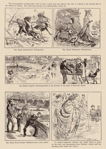 Teckningar från "Punch" (litografi) av Frederick Henry Townsend