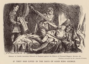 Om de hade levt på den gode kung Georgs tid (litografi) av Frederick Henry Townsend