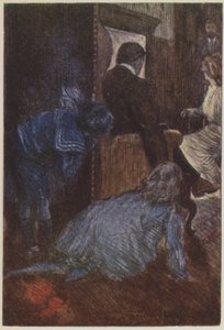 Illustration för They av Rudyard Kipling (färg litho) av Frederick Henry Townsend