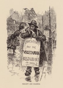 Förebild och exempel (litografi) av Frederick Henry Townsend