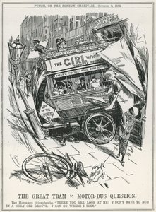 The Great Tram v. Motor-Bus-frågan av Frederick Henry Townsend
