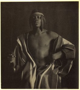 Den etiopiske hövdingen, 1897, tryckt ca