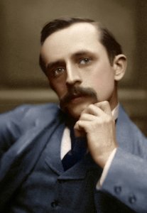 Porträtt av J.M. Barrie, 1892 (Foto)