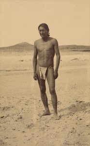 [Indiansk man] av Frederick I. Monsen