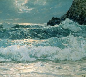 Brytare vid Floodtide av Frederick Judd Waugh