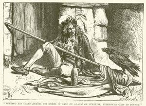 Illustration för Barnaby Rudge av Frederick L. Bernard