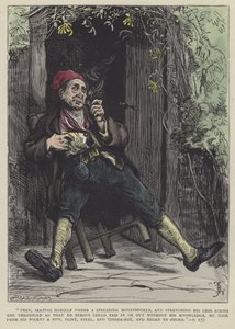 Illustration för Barnaby Rudge av Frederick L. Bernard