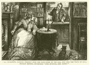 Illustration för Martin Chuzzlewit av Frederick L. Bernard