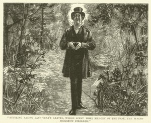 Illustration för Martin Chuzzlewit av Frederick L. Bernard