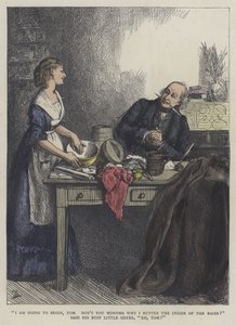 Illustration för Martin Chuzzlewit av Frederick L. Bernard