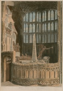 Minnesmärke till George Villiers, hertig av Buckingham, Westminster Abbey, London